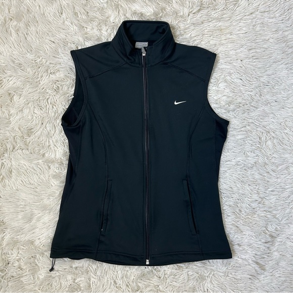 ◾️Nike Full Zip Sleeveless Running Jacket Vest - Picture 1 of 10